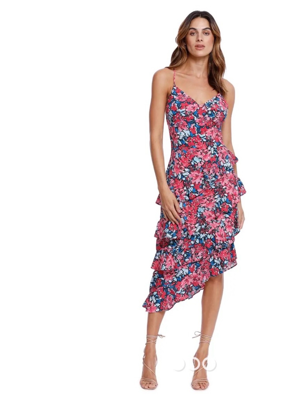 Elliott Byron Midi floral Dress